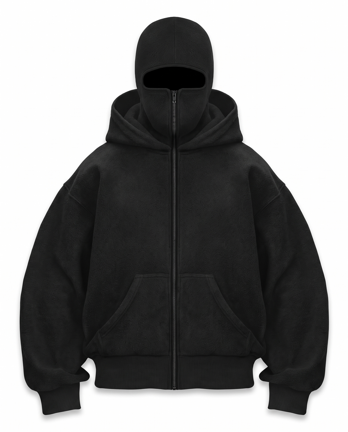 Ski Mask Zip Hoodie