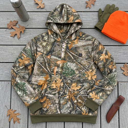 Heated Camo Hunting Hoodie