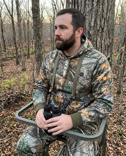 Heated Camo Hunting Hoodie