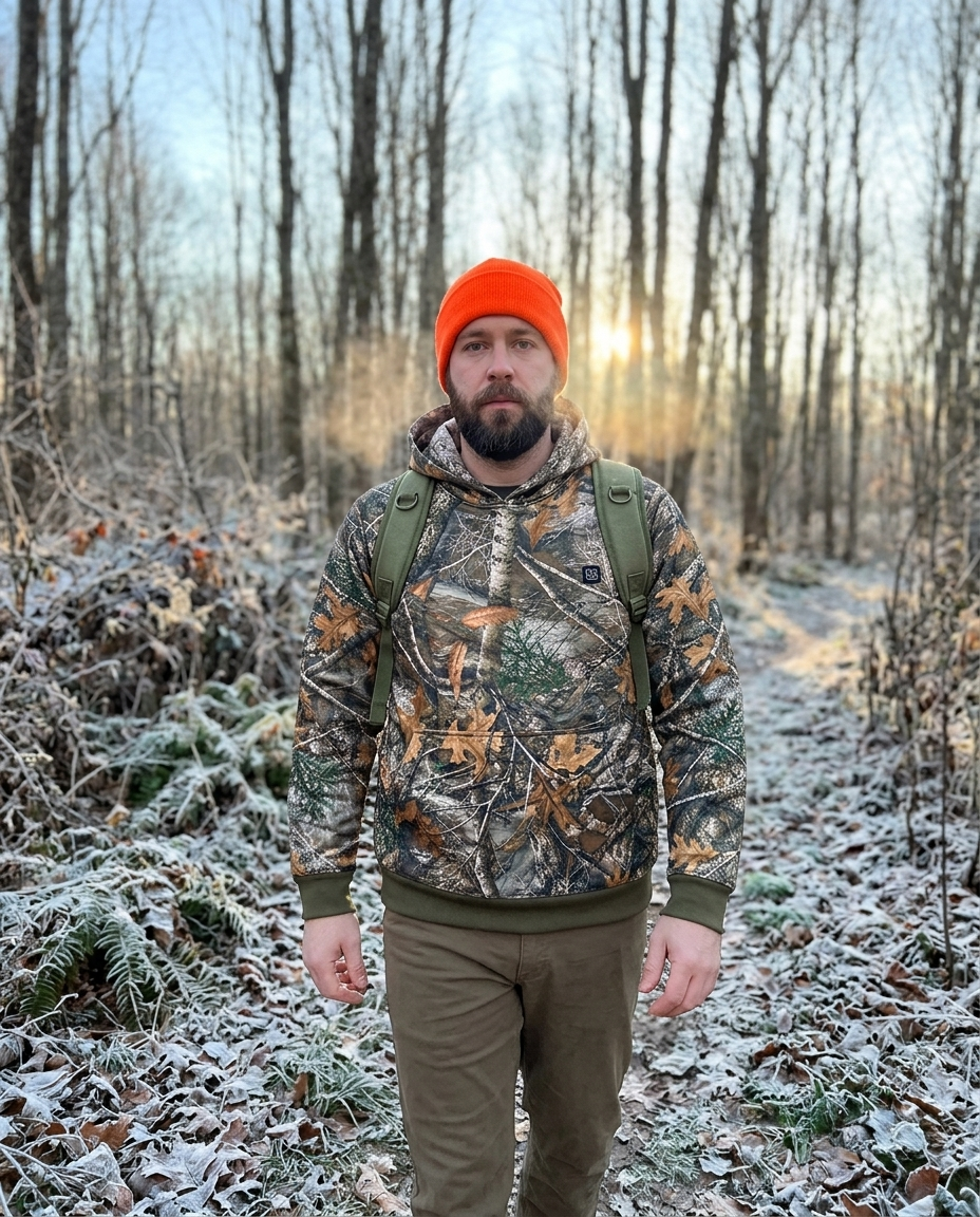 Heated Camo Hunting Hoodie